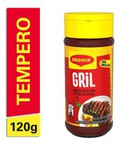 Kit c/ 3 Tempero Gril Maggi Vidro 120g