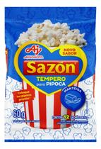 Kit c/ 3 Tempero para Pipoca Manteiga Sazon Pacote 60g