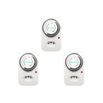 Kit C/3 - Timer Analogico Qualitronix Bivolt Qta01 Kit C/3 - Timer Analogico Qualitronix Bivolt Qta01