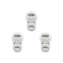 Kit C/3 - Timer Digital Qualitronix Bivolt Qtd01 Kit C/3 - Timer Digital Qualitronix Bivolt Qtd01