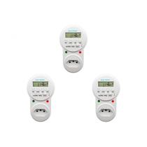 Kit C/3 - Timer Digital Qualitronix Bivolt Qtd01