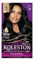 Kit c/ 3 Tinta De Cabelo Koleston tom 20 Preto