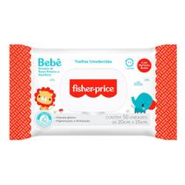 Kit c/ 3 Toalha Umedecida Fisher Price 50un