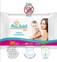 Kit c/ 3 Toalha umedecida Meu Bebe ultra 50 folhas Kit c/ 3 Toalha umedecida Meu Bebe ultra 50 folhas