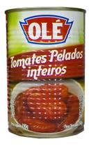 Kit c/ 3 Tomate Pelado Inteiro Ole Lata 240g Kit c/ 3 Tomate Pelado Inteiro Ole Lata 240g
