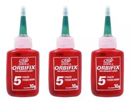 KIT C/ 3 Trava Rosca E Fixa Rolamento Peças Orbifix 5 10g