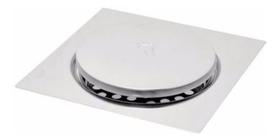 Kit C/ 3 Un Ralo Inteligente P/ Piso Em Inox - Click 10x10cm