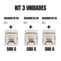 Kit c/ 3 un Sal Para Lavagem Nasal Premium 500g C/ Dosador - Ecommerce Farma