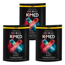 Kit c/3 und Lubrificante Intimo K-Med Fire and Ice 2 und 40g