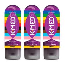Kit c/3 und Lubrificante K-Med 2 em 1 Gel 203g LGBTQIA+