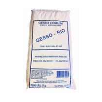 Kit C/3 Uni Gesso Comum Rio Tipo 2 Reforçado (1kg)-soft Plus