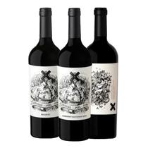 Kit C/ 3 Uni Vinho Arg Cordero Con Piel De Lobo Malbec 750ml