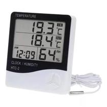 Kit c/3 unidades de Medidor de umidade e temperatura digital/ Exbom / Termo-higrômetro.