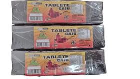 Kit C/3 unidades de Tablete de caju 100 % Natural Sábia emb. 320 gr. (Cada)