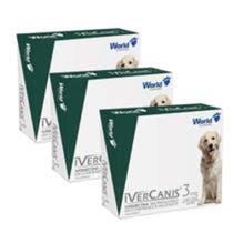 Kit C/ 3 unidades Ivercanis - 3mg Kit C/ 3 unidades Ivercanis - 3mg