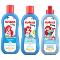 Kit C/3 Unidades Shampoo e Condicionador + Creme de Pentear 360ml Huggies