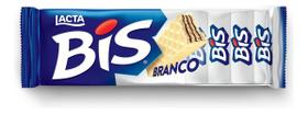 Kit c/ 3 Wafer Cobertura Chocolate Branco Lacta Bis Pacote
