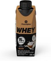 Kit c/ 3 Whey Zero Lactose Coco 15g Piracanjuba 250ml