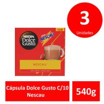 Kit C/30 Capsulas Nescafé Dolce Gusto - Nescau