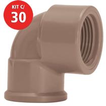 Kit C/ 30 Joelho Soldavel LR 20x1/2 Multilit