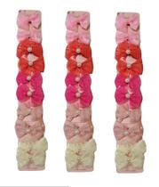 Kit c/ 30 Mini Laços Infantil c/ Presilha cor sortida Kit c/ 30 Mini Laços Infantil c/ Presilha cor sortida