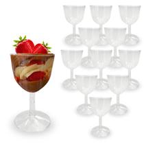 Kit C/30 Mini Taça Transparente 55 ml Festa Doces Sobremesas