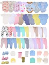 Kit C/30 Peças Roupa Bebê Com Shorts Maternidade Verão Kit C/30 Peças Roupa Bebê Com Shorts Maternidade Verão