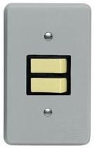 Kit c/ 30PC Int. de Embutir 1 Tecla Simp 1paral250 - Fame Kit c/ 30PC Int. de Embutir 1 Tecla Simp 1paral250 - Fame