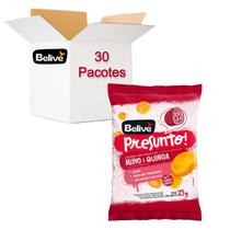 Kit c/ 30und Salgadinho BELIVE Sabor Presunto 25g