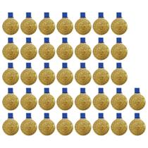 Kit C/ 37 Medalhas de Ouro M43 Honra ao Mérito Fita Azul