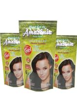 Kit C/ 3un Henê Da Amazônia Em Gel Preto Forte 180g Kit C/ 3un Henê Da Amazônia Em Gel Preto Forte 180g