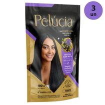 Kit C/ 3un Henê Pelúcia Forte Pouch 180g