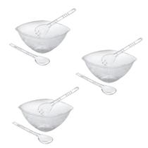 Kit C/ 3un Saladeira Acrílica 4,5L C/ 3 Peças SD320 - Delta