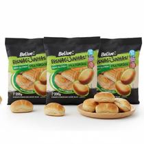 Kit c/ 3und Bisnaguinha Multigraos Belive Sem gluten 200g Kit c/ 3und Bisnaguinha Multigraos Belive Sem gluten 200g