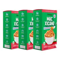 Kit c/ 3und Macarrão Proteico Mac Xicano HOLYSOUP 180g Kit c/ 3und Macarrão Proteico Mac Xicano HOLYSOUP 180g