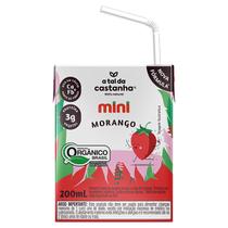 Kit c/ 4 A Tal da Castanha Bebida Mini De Morango 200Ml