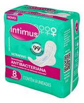 Kit c/ 4 Absorventes femininos Intimus Antibacteriano