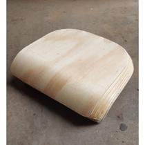 Kit c/ 4 Assentos para Cadeira Madeirite Madeira Compensada Anatômico