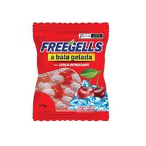 Kit c/ 4 Bala Freegells Cereja Pacote 475g