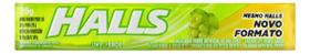 Kit c/ 4 Bala Uva Verde Halls Pacote 28g