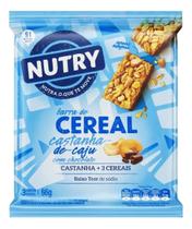 Kit c/ 4 Barra de cereal Nutry Nuts sabor castanha-de-caju