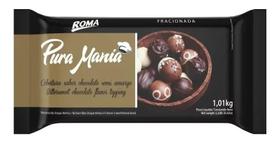 Kit c/ 4 Barra De Chocolate Cobertura Fracionada Roma 1kg