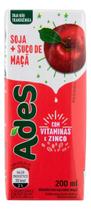 Kit c/ 4 Bebida a Base de Soja Maca Ades Caixa 200ml