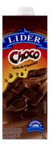 Kit c/ 4 Bebida Lactea UHT Chocolate Lider Choco Caixa 1l