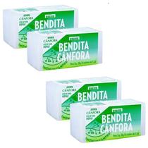 Kit c 4 Bendita Cânfora Aromatizante de Ambiente C 8 Tablete