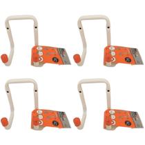 Kit C/ 4 Bestfer Suporte De Aço Pra Parede Multiuso Bicicleta Mangueira Escada Suporta 30kg BFH1643