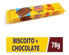 Kit c/ 4 Biscoito Com Chocolate Chocobiscuit Garoto Ao