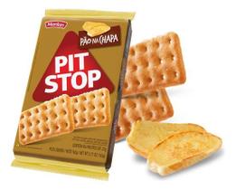 Kit c/ 4 Biscoito Pit Stop Pao Na Chapa 137g