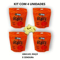 Kit c/ 4 Biscoitos Mais Dog Vitality 150g
