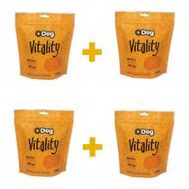 Kit c/ 4 Biscoitos Mais Dog Vitality 150g